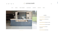Desktop Screenshot of cocinasconestilo.net